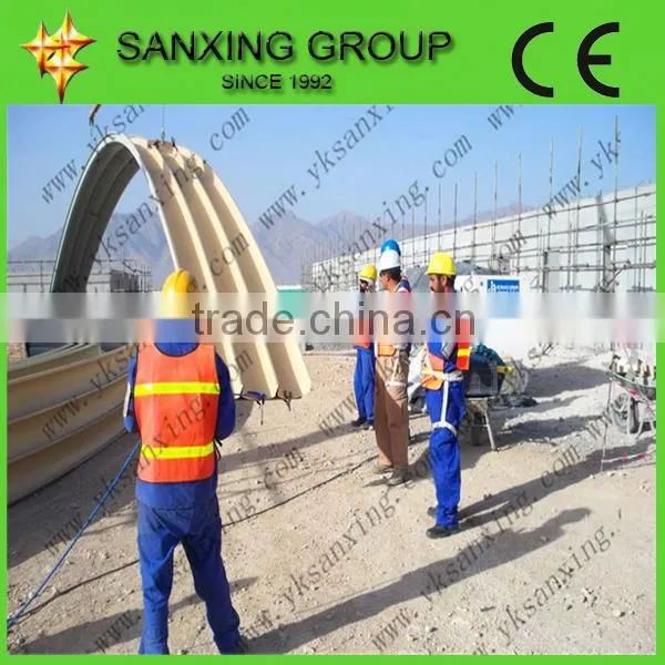 Hydraulic No Structure Arch Roof Steel Sheet Roll Forming Machine photo-2