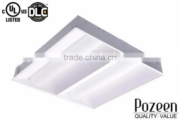 UL CUL DLC Listed 2 by 2 LED Volumetric Troffer Single Len 5 Years Warranty photo-3
