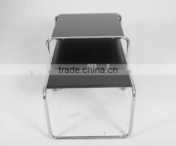Wooden Black Cheap Rectangular Kivaha Coffee Table Set Wholesale photo-2