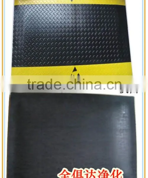 Rubber Bottom ESD Anti-Fatigue PVC Mat photo-2