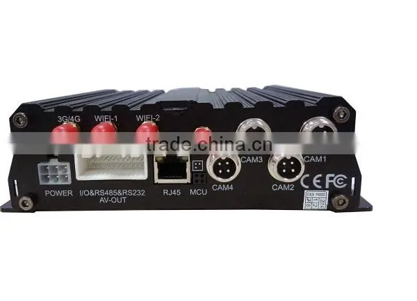 4 Channels 960H 2*SD Card Mobile DVR photo-3