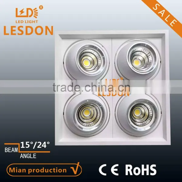 Bridgelux COB 2x18W Led Rectangular Down Light,165*335mm Cut Out photo-4