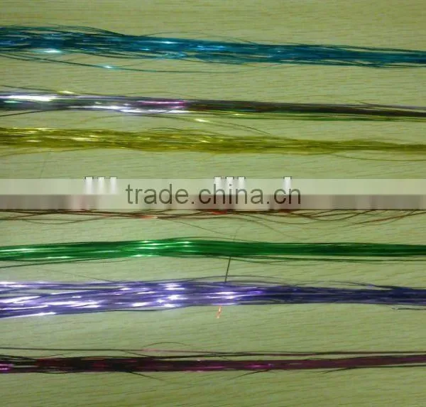 Sparkling Hair Tinsel Wholesale Hair Bling Tinsel 48" photo-2