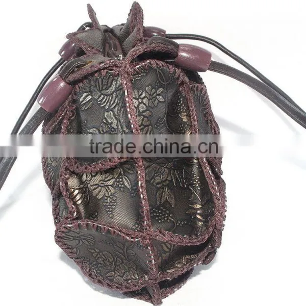 Antique Color Leather Bag Vintage Totally Handmade Crafts Top Quality Factory Price photo-4