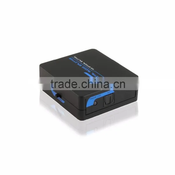 Home Theater Optic Audio Splitter Audio1x3 Headphone Microphone Splitter Cable Adapter photo-2