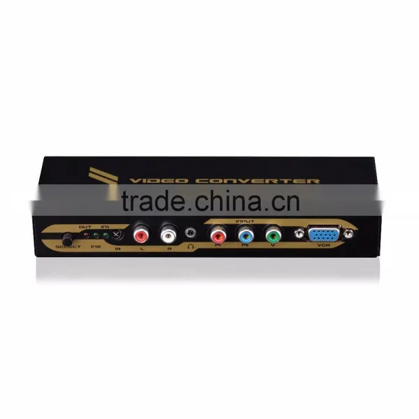 VGA and Component SPDIF/RL to Hdmi Converter for Home Theater Support Max 1080p Vga and Component to Hdmi Converter