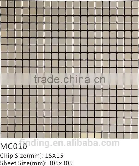 Best Quality Decoration Panel Aluminium Mosaic Tile MC005 photo-2