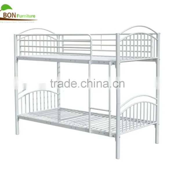 Metal Colored Twin Sleeper Bed /metal Bunk Bed With Bending Side Rails