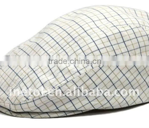 Elegent checked adult Ivy hats