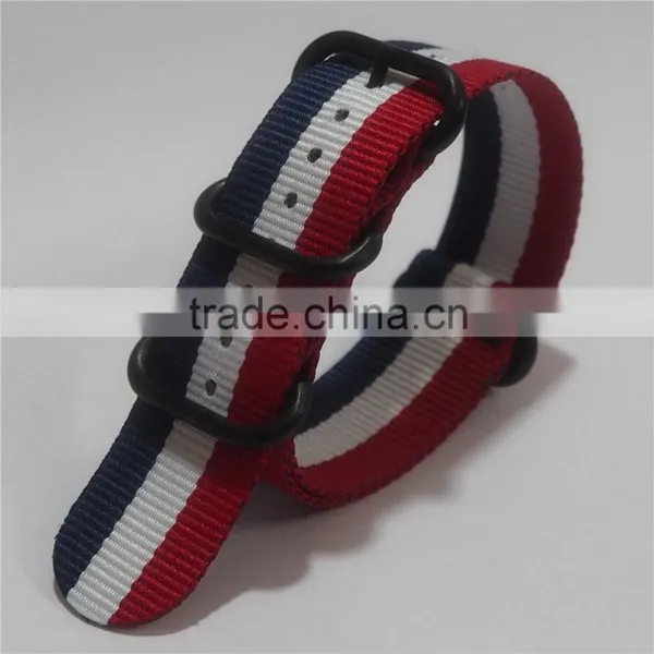 PVD Buckle 1.5mm Thickness 24mm Nylon Watch Band photo-6