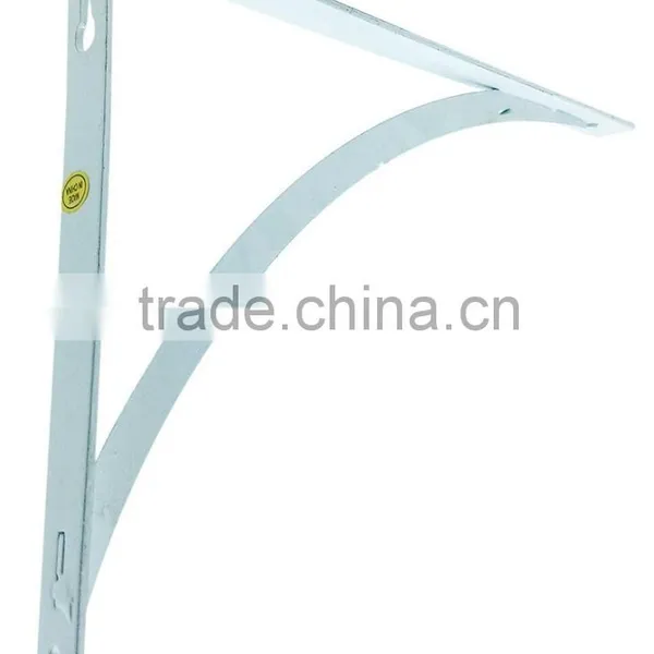 Metal Shelf Bracket in Black or White Color photo-5