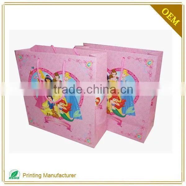 Cheap Personalized Eco Friendly Fancy Recycle Paper Christmas Gift Bag photo-5