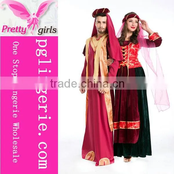 The Bride and Groom Couple Christmas Costumes for Halloween Couple Costume photo-3