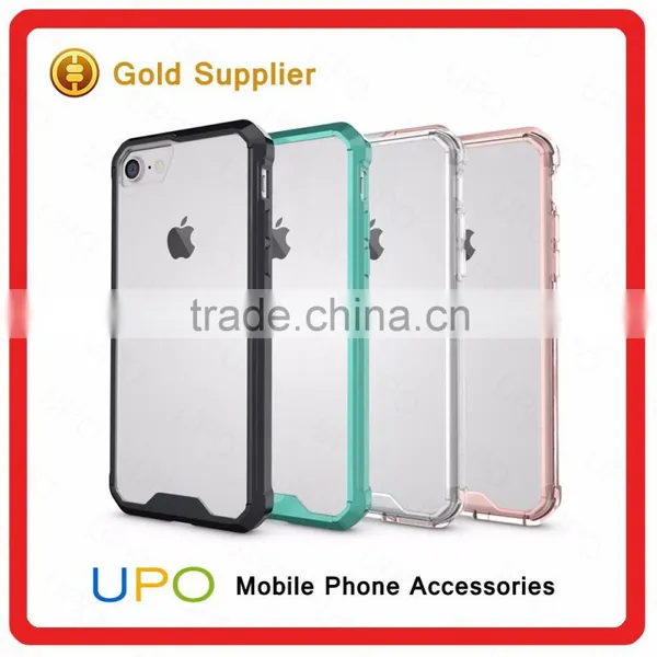 [UPO] Shockproof Hybrid TPU PC Combo Cell Phone Case For Iphone 7,Clear Cell Phone Case photo-2