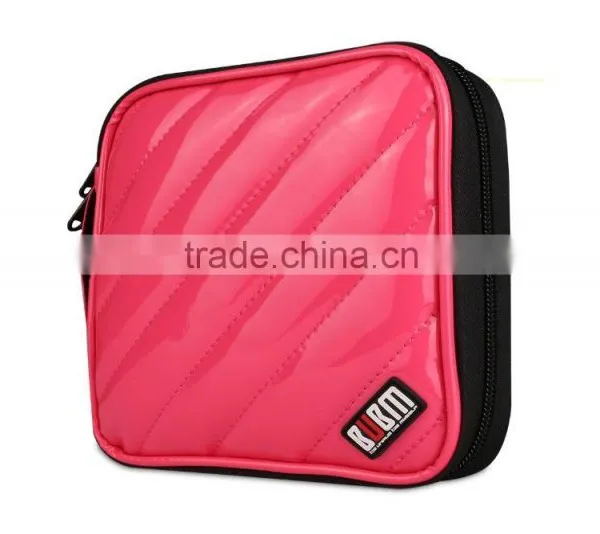New Product BUBM SHENZHEN PU Pink CD DVD Case WHOLESALE photo-3
