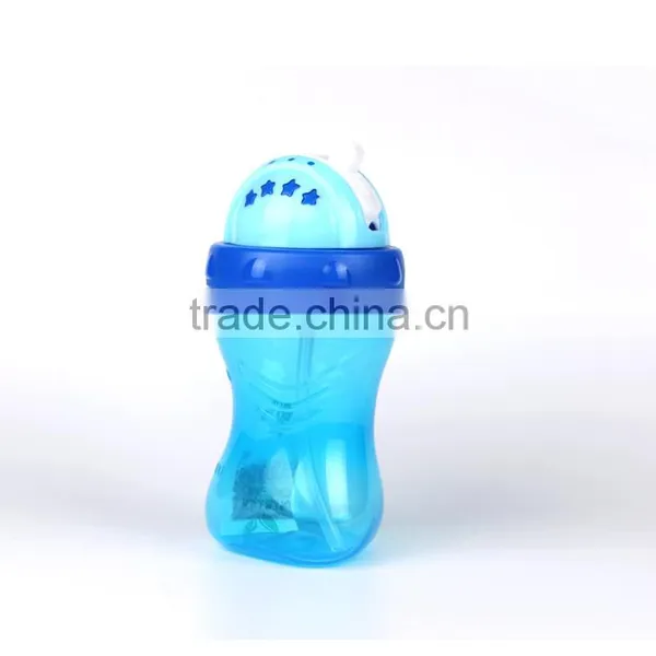 Eco-friendly PP Sippy Cup Water Drinking Bottle With Silicone Tube photo-2