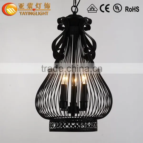 Retro Candle Chandeliers Round Chandeliers,retro Vintage Iron Candle Light