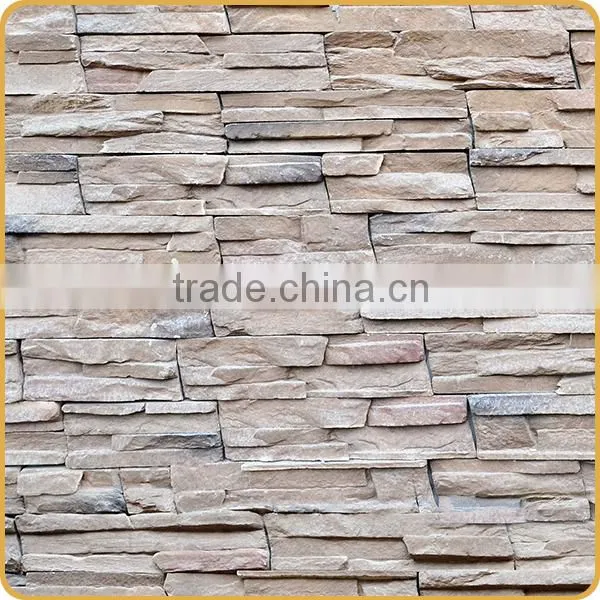 Artificial Stone Flat Stones Crafts for Wall Decoration