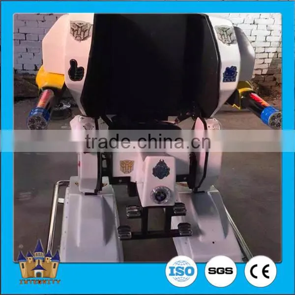 2016 China New Amusement Game Kiddie Rides Robot Children Walking Robot for Sale photo-6