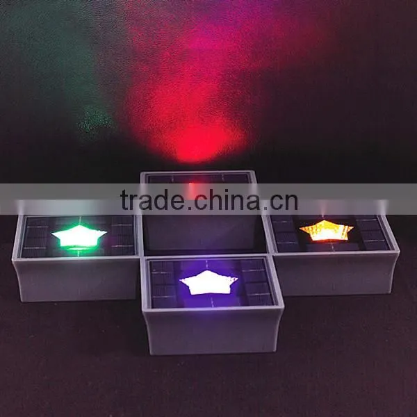Brightness Night Time Stairs Warming Led Solar Brick Underground Light