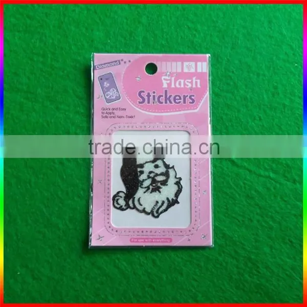 Eco-friendly Decorative Removable Glitter Powder Sticker photo-2