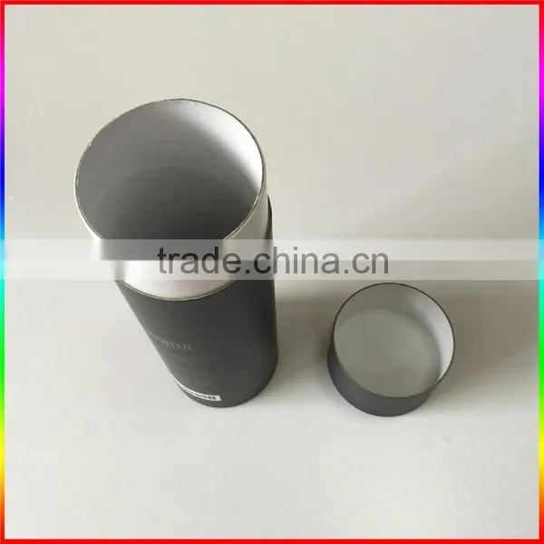 Matte Black Paper Tube/cylindrical Paper Packaging photo-3
