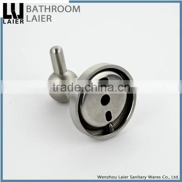 No.13135 Wholesale Prices Modern Bathroom Stainless Steel Brush Nicked Wall-Mounted Bathroom Accessories Robe Hook photo-3