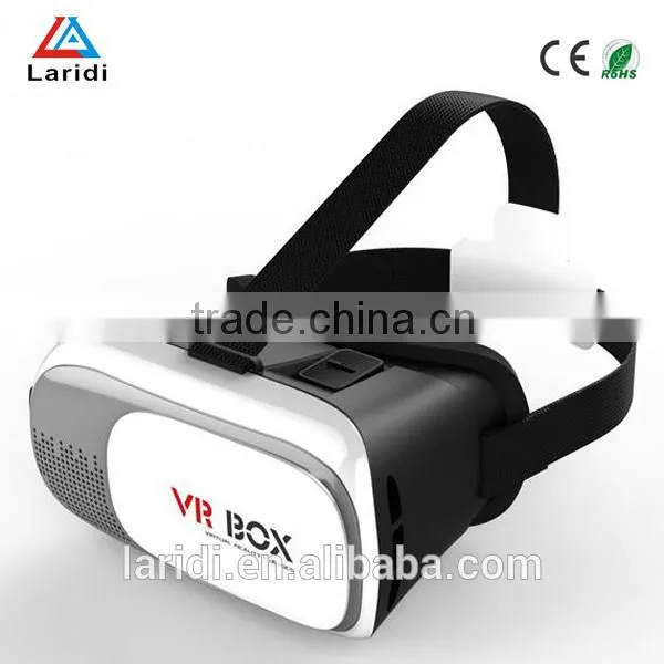 2016 Fashion Google Cardboard 9d vr Box 2.0 With Bluetooth Controller for Sex Movie and Game photo-3