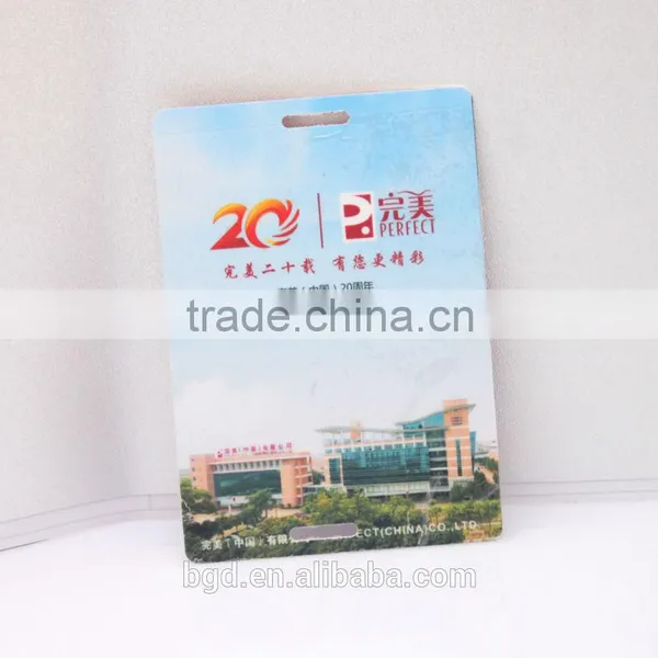 Customized Colorful Printing Plastic Pvc Greeting Card photo-3