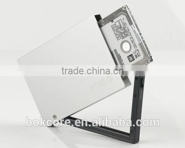 2.5" Portable HDD Enclosure With Data Write Protected Function and Tool Free(Aluminum Alloy) photo-5