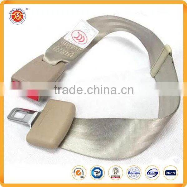 Custom Size Nylon Safety Belt Extension Extender Strap for Car, Airplane