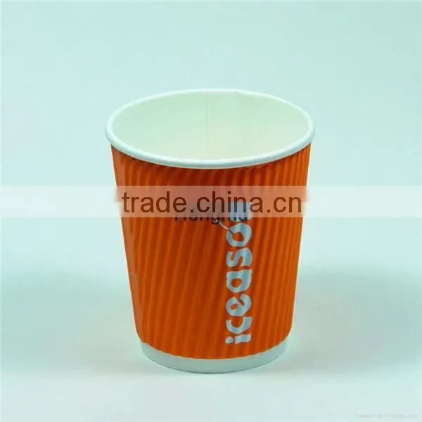 10oz Ripple Wall Paper Cup From China Supplier photo-4