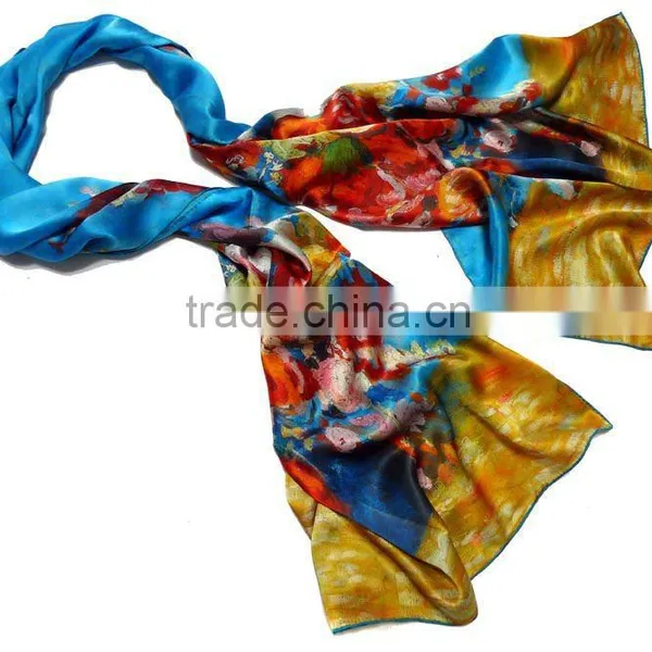 Fashion Silk Scarf Styles Women