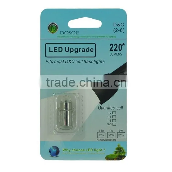 Energy-saving Long-lasting LED Flashlight/ Lamp Upgrade Replacement Bulb photo-5