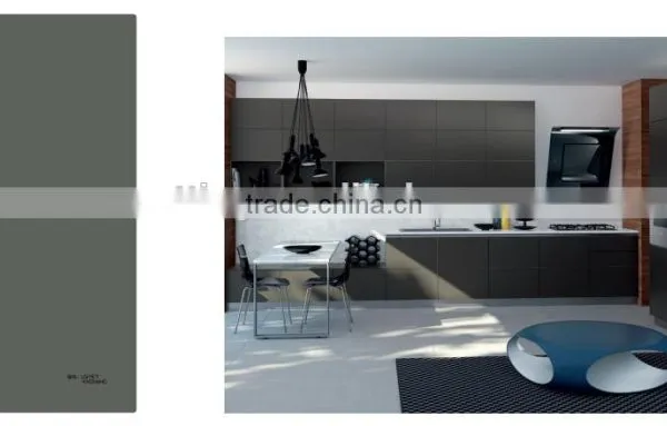 New Fashion Design Matt Gery Pet Wooden Panels ,pet Mdf for European Market photo-3