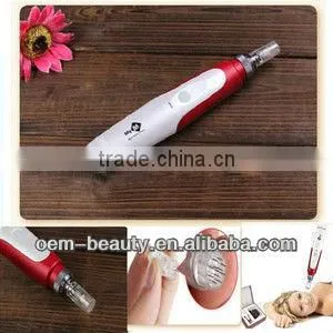 Newest electric dermaroller with replaceable head
