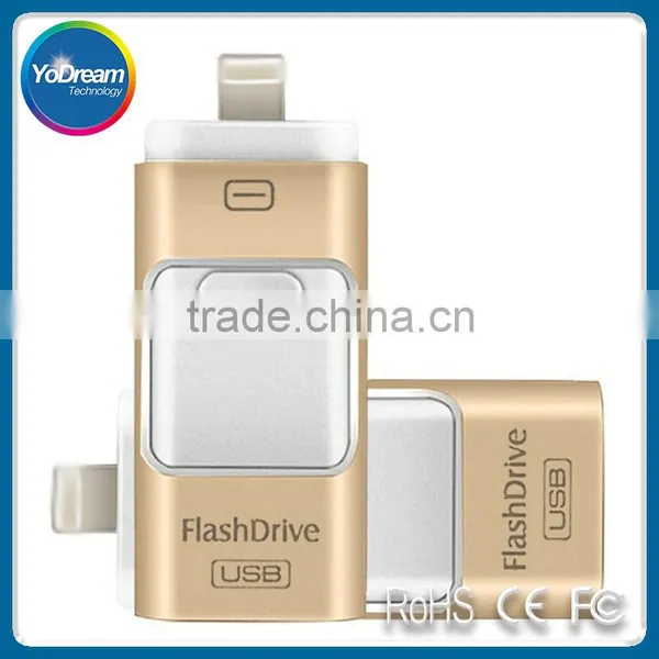 Pen Drive HD Memory Stick Dual Purpose Mobile OTG Micro USB Flash Drive 16GB 32GB 64GB PENDRIVE For IPhone 6 6s Plus 5 5S Ipad photo-4