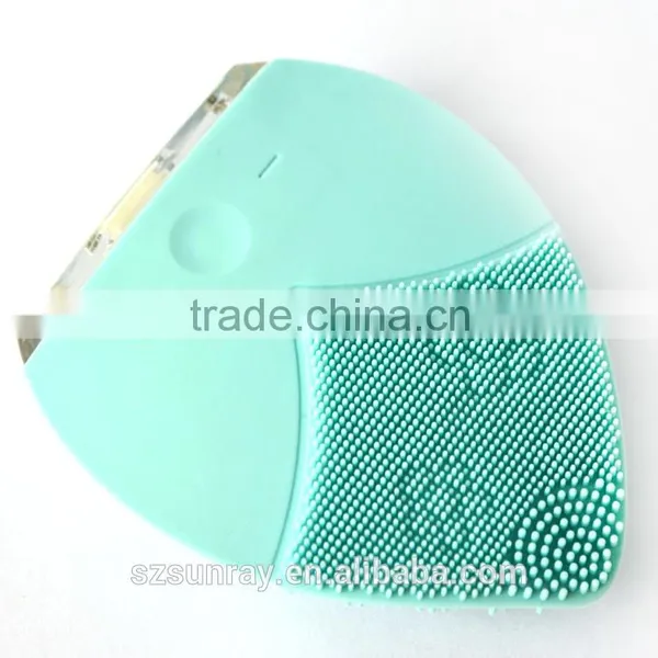 Face Machine Electric Stimulation Silicone Face Exfoliate Brush photo-3