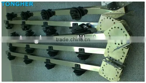 China High Quality Double Galvanized Steel Metal Pole for Electric Fence photo-4