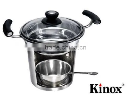Kinox 18-10 Stainless Steel Deluxe Mini Hot Pot
