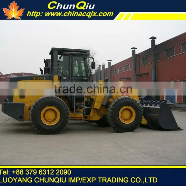 5ton wheel loader ZL50F with big capacity