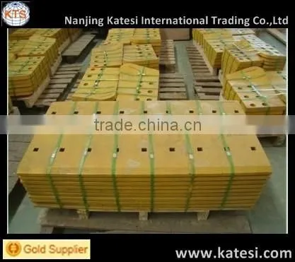 High Quality Heat Treated Boron Steel Motor Grader Blades Cutting Edges and End Bit for Dozer and Grader