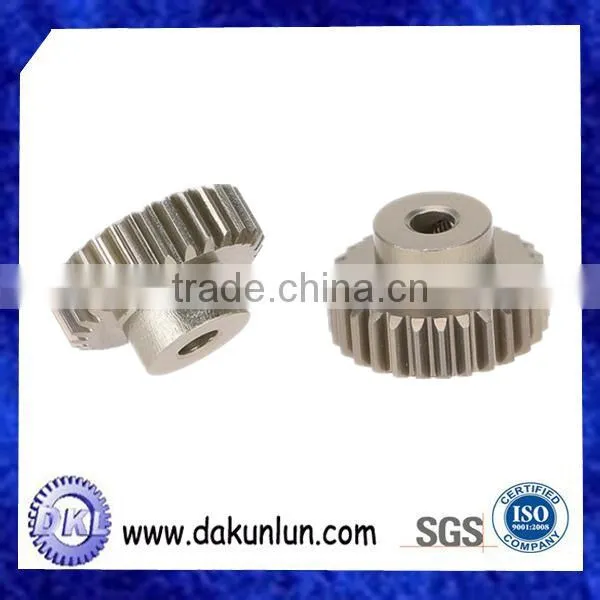 Factory Supply Precision Customzied Knurled Stainless Steel Pinion photo-4