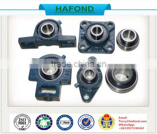 Steel / Zinc Alloy Housing Pillow Block Ball Bearing for Standard and Non Standard photo-5
