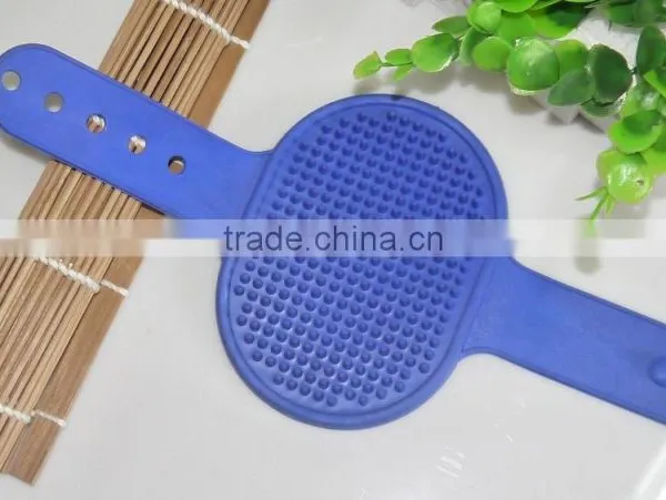 Pretty Rubber Pet Brush Pet Massage Brush for Dog photo-6