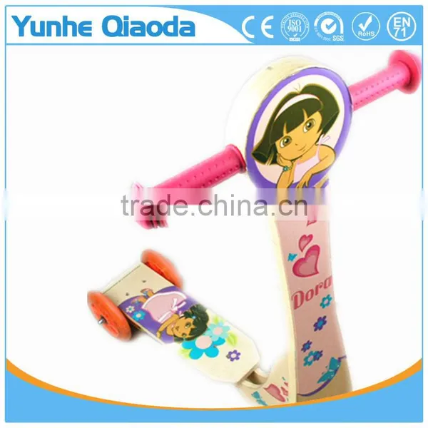 2016 New Wooden Toy Three Wheels Self Balancing Scooter for Kids photo-4