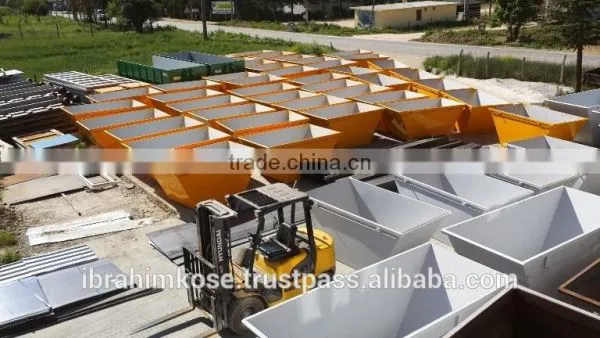 4 Cbm Metal Skip Container Bin photo-2