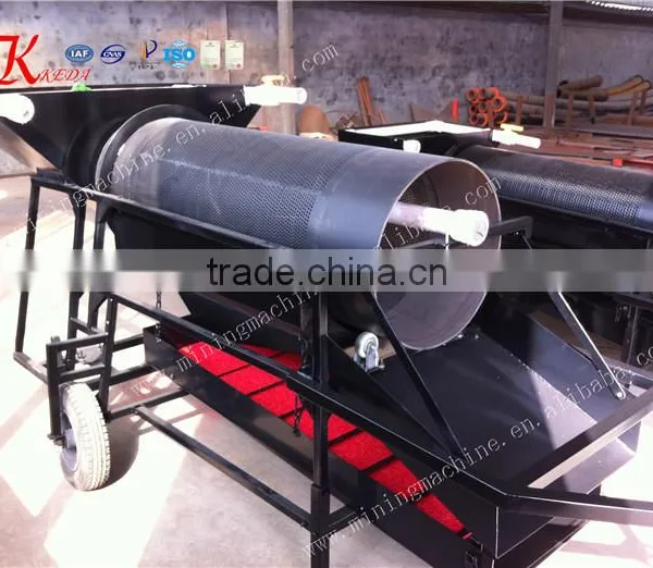Hot Sale Mobile Small Gold Separating Plant Screen Machine photo-6