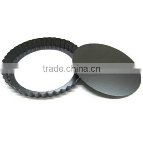 Aluminium Non-stick Round Fluted Tart Mould With Removable Bottom photo-2