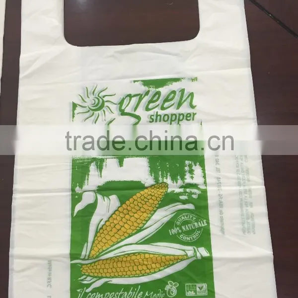 Biodegradable Cornstarch Bag Certified BPI ASTM D6400 photo-2